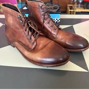 Warfield and Grand brown leather boots 10.5